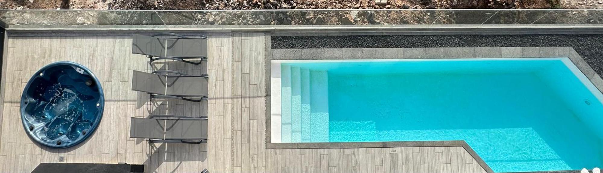 Villa Poseidon Corralejo With Private Heated Pool, Sauna And Stunning Volcano Views By Amazzzing Travel 外观 照片
