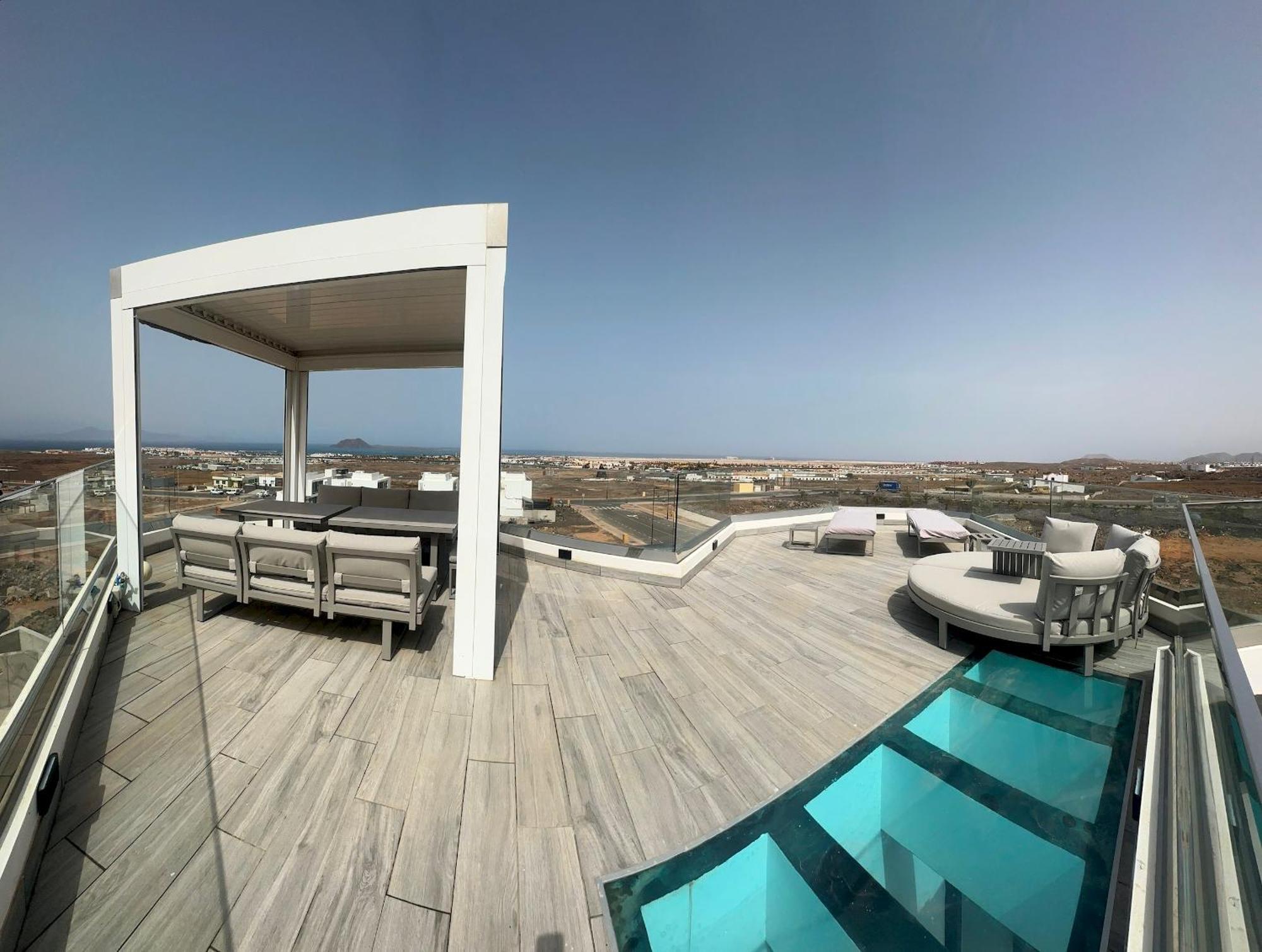 Villa Poseidon Corralejo With Private Heated Pool, Sauna And Stunning Volcano Views By Amazzzing Travel 外观 照片